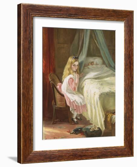 Sshh-George B. O'neil-Framed Giclee Print