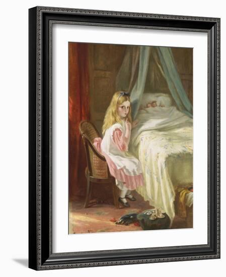 Sshh-George B. O'neil-Framed Giclee Print