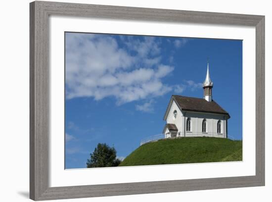 St. Adrian Chapel, Zuger See, Switzerland, Europe-James Emmerson-Framed Photographic Print