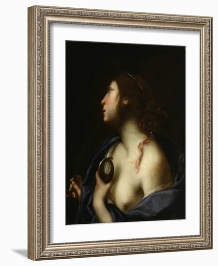 St. Agatha, C.1635-45 (Oil & Tempera on Canvas)-Francesco Furini-Framed Giclee Print