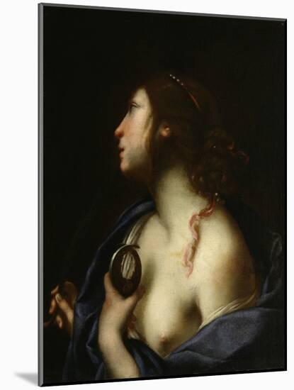 St. Agatha, C.1635-45 (Oil & Tempera on Canvas)-Francesco Furini-Mounted Giclee Print