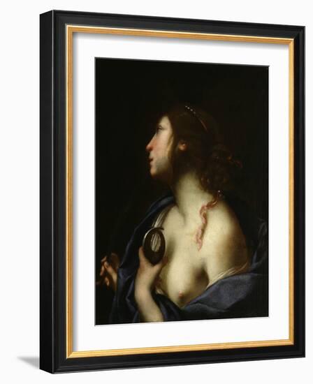 St. Agatha, C.1635-45 (Oil & Tempera on Canvas)-Francesco Furini-Framed Giclee Print