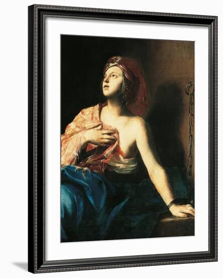 St. Agatha in Prison-Massimo Stanzione-Framed Art Print