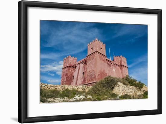 St. Agatha Tower (Red Keep) (Red Tower), Malta, Europe-Michael Runkel-Framed Photographic Print