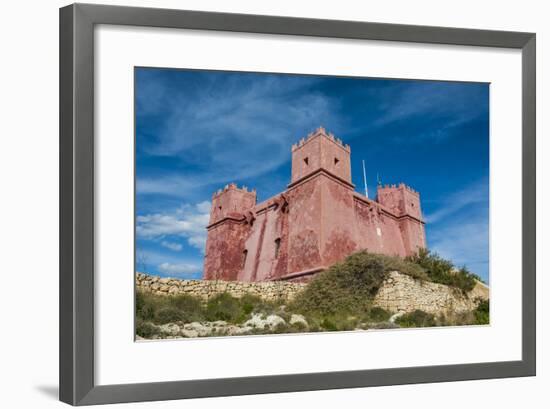 St. Agatha Tower (Red Keep) (Red Tower), Malta, Europe-Michael Runkel-Framed Photographic Print