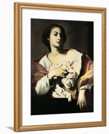 St. Agatha-Francesco Guarino-Framed Art Print