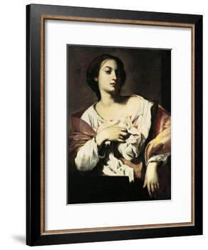St. Agatha-Francesco Guarino-Framed Art Print