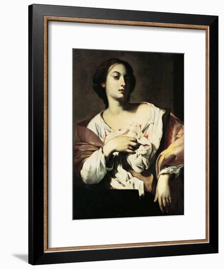 St. Agatha-Francesco Guarino-Framed Art Print