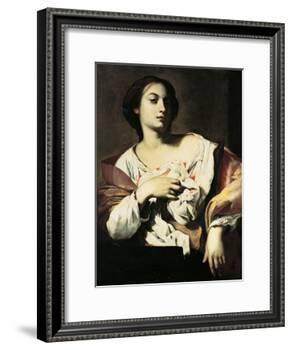 St. Agatha-Francesco Guarino-Framed Art Print