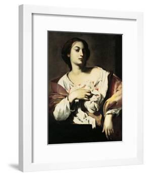 St. Agatha-Francesco Guarino-Framed Art Print