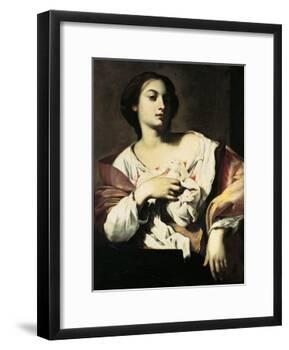 St. Agatha-Francesco Guarino-Framed Art Print