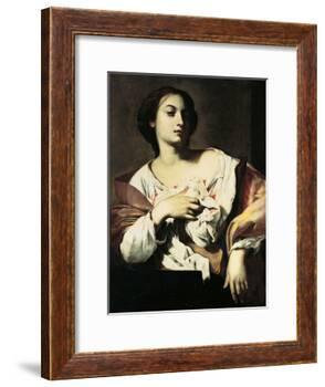 St. Agatha-Francesco Guarino-Framed Art Print