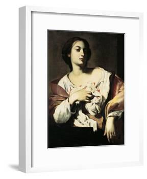 St. Agatha-Francesco Guarino-Framed Art Print