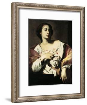 St. Agatha-Francesco Guarino-Framed Art Print