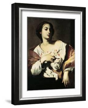 St. Agatha-Francesco Guarino-Framed Art Print