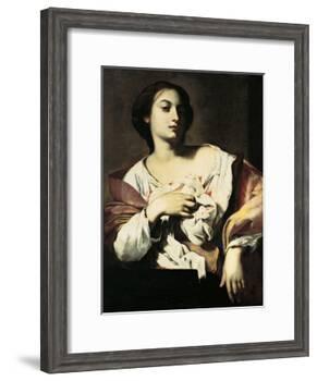 St. Agatha-Francesco Guarino-Framed Art Print