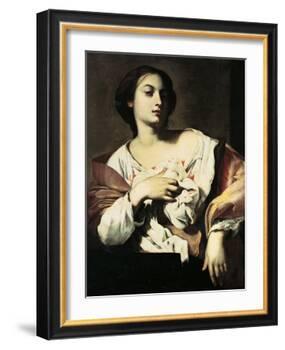 St. Agatha-Francesco Guarino-Framed Art Print