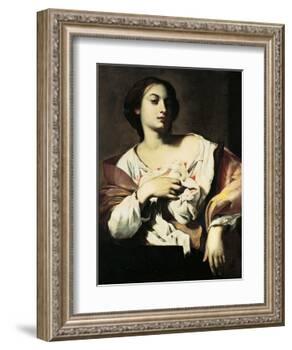 St. Agatha-Francesco Guarino-Framed Art Print