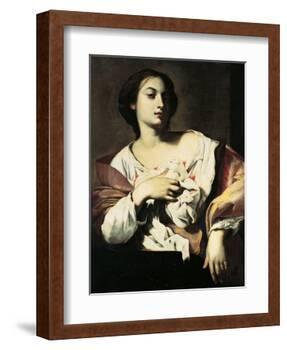 St. Agatha-Francesco Guarino-Framed Art Print