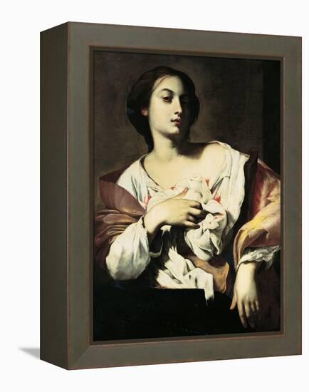 St. Agatha-Francesco Guarino-Framed Stretched Canvas