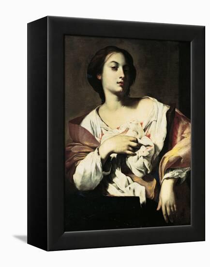 St. Agatha-Francesco Guarino-Framed Stretched Canvas