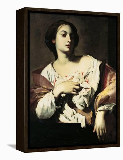 St. Agatha-Francesco Guarino-Framed Stretched Canvas