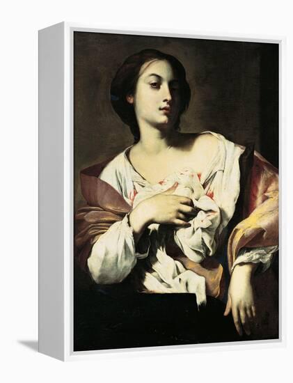 St. Agatha-Francesco Guarino-Framed Stretched Canvas