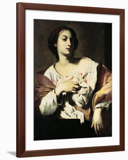 St. Agatha-Francesco Guarino-Framed Art Print