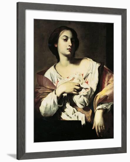 St. Agatha-Francesco Guarino-Framed Art Print