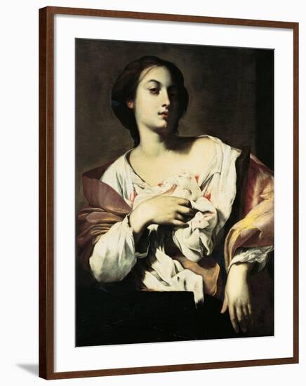 St. Agatha-Francesco Guarino-Framed Art Print