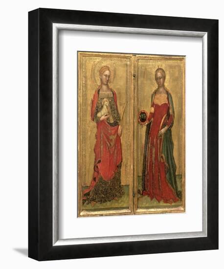 St. Agnes and St. Domitilla-Andrea di Bonaiuto-Framed Giclee Print