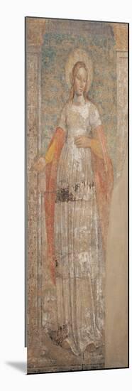 St. Agnes-Bergognone-Mounted Art Print