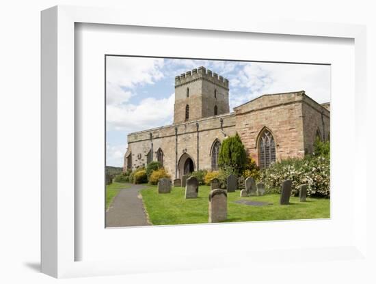 St. Aidan's Church, a 12th century place of worship, a key location in spreading Christianity-Stuart Forster-Framed Photographic Print