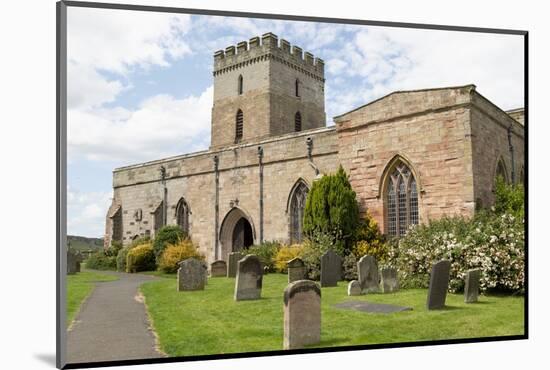 St. Aidan's Church, a 12th century place of worship, a key location in spreading Christianity-Stuart Forster-Mounted Photographic Print