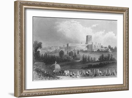 'St. Alban's Abbey', 1859-Henry Adlard-Framed Giclee Print