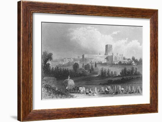 'St. Alban's Abbey', 1859-Henry Adlard-Framed Giclee Print