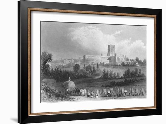 'St. Alban's Abbey', 1859-Henry Adlard-Framed Giclee Print