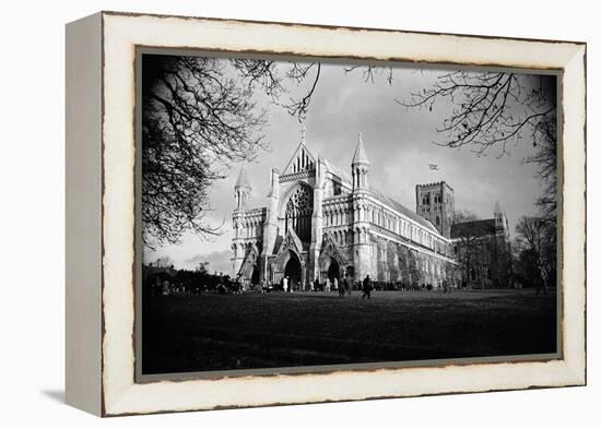 St Albans, 1946-Staff-Framed Premier Image Canvas