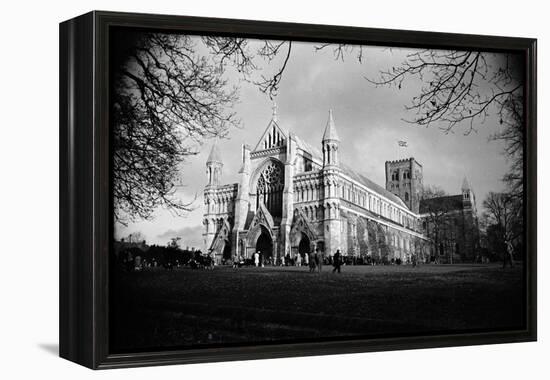 St Albans, 1946-Staff-Framed Premier Image Canvas