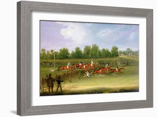 St Albans Tally-Ho Stakes, May 22nd 1834-James Pollard-Framed Giclee Print