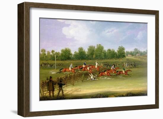 St Albans Tally-Ho Stakes, May 22nd 1834-James Pollard-Framed Giclee Print