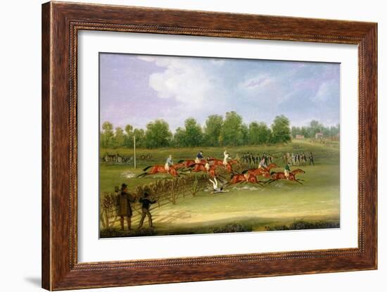St Albans Tally-Ho Stakes, May 22nd 1834-James Pollard-Framed Giclee Print