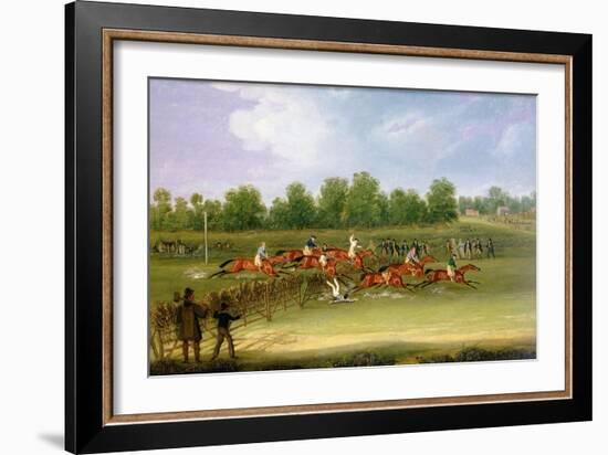 St Albans Tally-Ho Stakes, May 22nd 1834-James Pollard-Framed Giclee Print