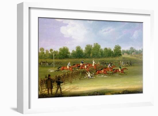 St Albans Tally-Ho Stakes, May 22nd 1834-James Pollard-Framed Giclee Print