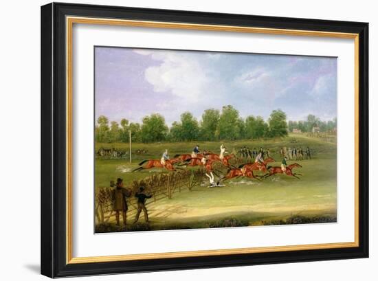 St Albans Tally-Ho Stakes, May 22nd 1834-James Pollard-Framed Giclee Print