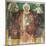 St. Alexander Pope, 13th Century Fresco, Basilica of San Pelino or Valvense-null-Mounted Giclee Print