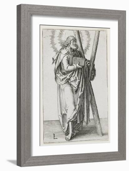 St. Andrew, 1510-Lucas van Leyden-Framed Giclee Print