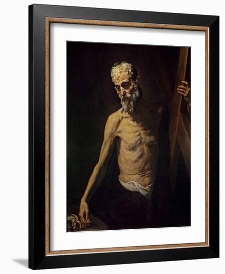 St. Andrew, c.1631-Jusepe de Ribera-Framed Giclee Print