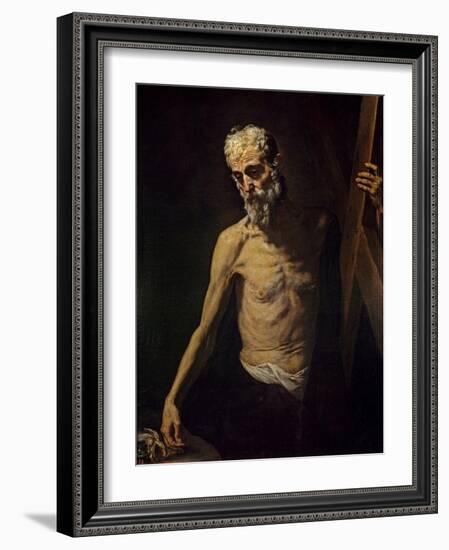 St. Andrew, c.1631-Jusepe de Ribera-Framed Giclee Print