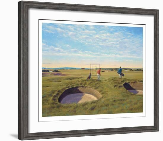 St. Andrews 10th - Bobby Jones-Peter Munro-Framed Collectable Print